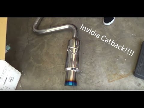 10TH GEN CIVIC GETS INVIDIA CATBACK!!!