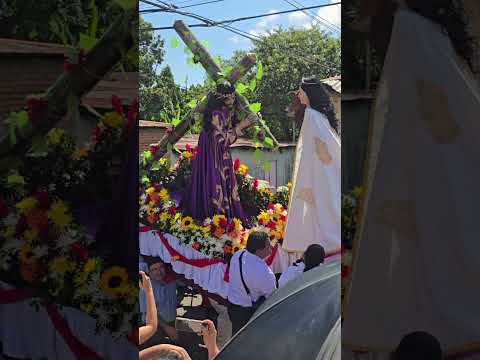 ✝️ SANTO VIACRUCIS EN SANTIAGO DE MARÍA #iglesiacatolica #semanasanta #SantiagoDeMaria #usulutan