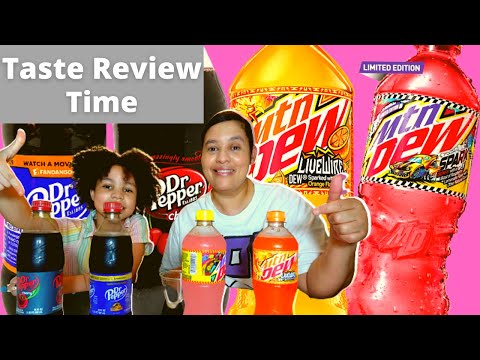 Mountain Dew vs Dr. Pepper: Taste Test!