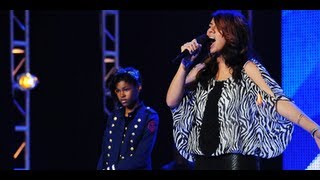 Diamond White & Dinah Hansen "Stronger (What Doesn't Kill You) - Boot Camp - The X Factor USA 2012