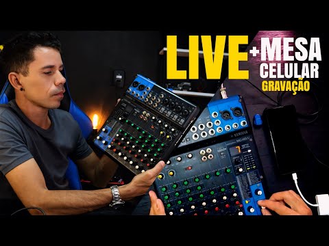 How to Live Stream and Record Video on Your Cell Phone with Professional Audio from the Soundboar...