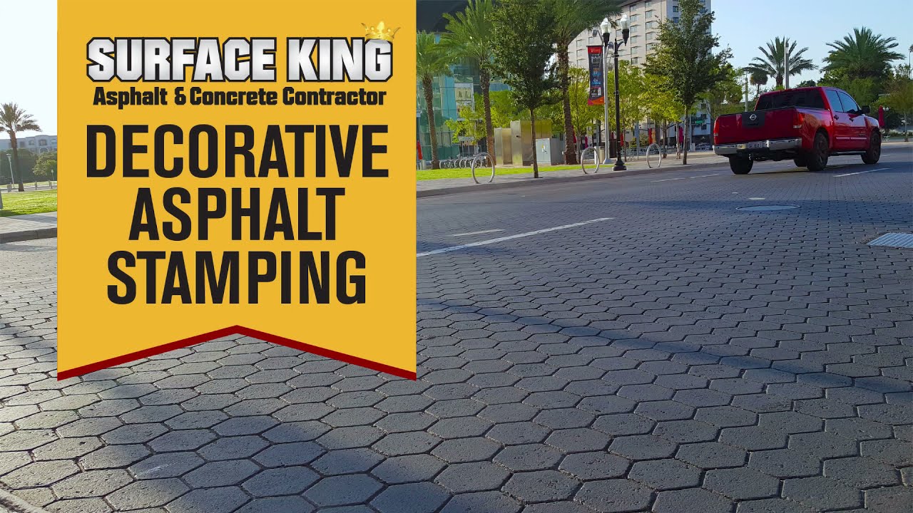 Surface King Asphalt Stamping