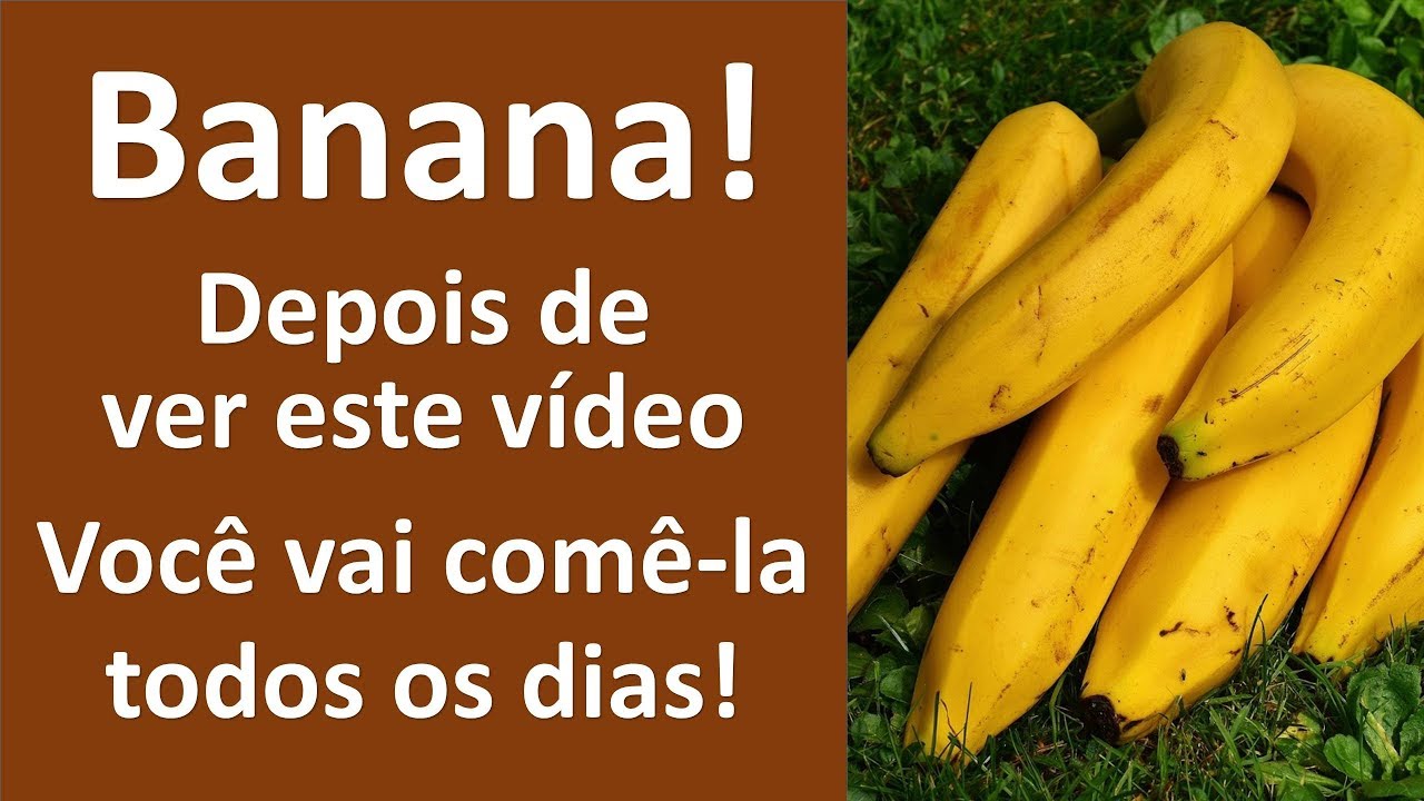 8 benefícios da Banana! Um superalimento que melhora depressão, ansiedade e muito mais!