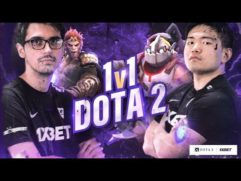 Who's the better MID player!? Sneyking vs Saksa 1v1 | TUNDRA Dota