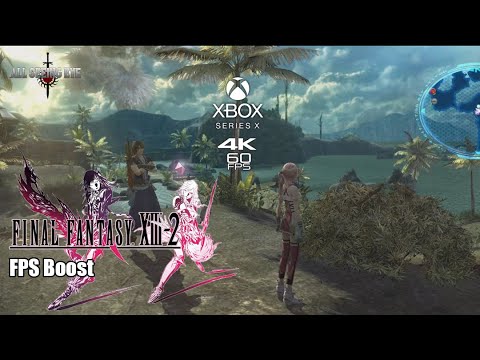 Final Fantasy XIII-2 - 4K 60 - FPS Boost - Xbox Series X - Gorgeous and fluid gameplay