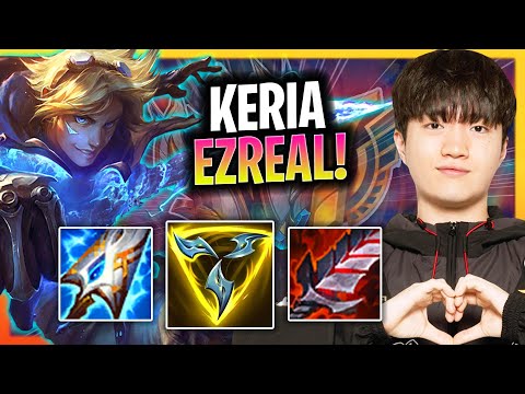 KERIA IS SO CLEAN WITH EZREAL! | T1 Keria Plays Ezreal Support vs Kai'sa!  Season 2025