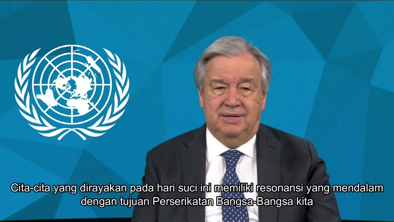 Pesan Sek-Jen PBB di Hari Waisak 2023