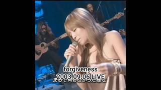 浜崎あゆみ - forgiveness (2003.09.06 ayu ready) #浜崎あゆみ #ライブ #jpop
