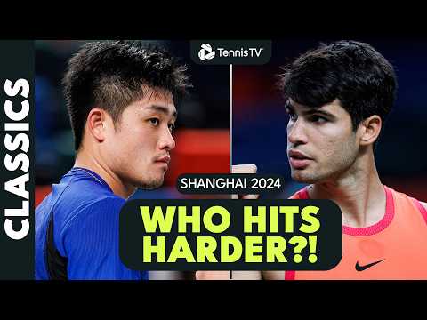 Carlos Alcaraz & Yibing Wu's ELECTRIC First Set In FULL 🔥 | Shanghai 2023