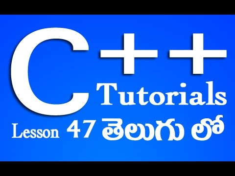 C Tutorials in Telugu Lesson 1