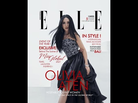 Vogue Magazine Cover Challenge Miss Global 2021 - OLIVIA ATEN