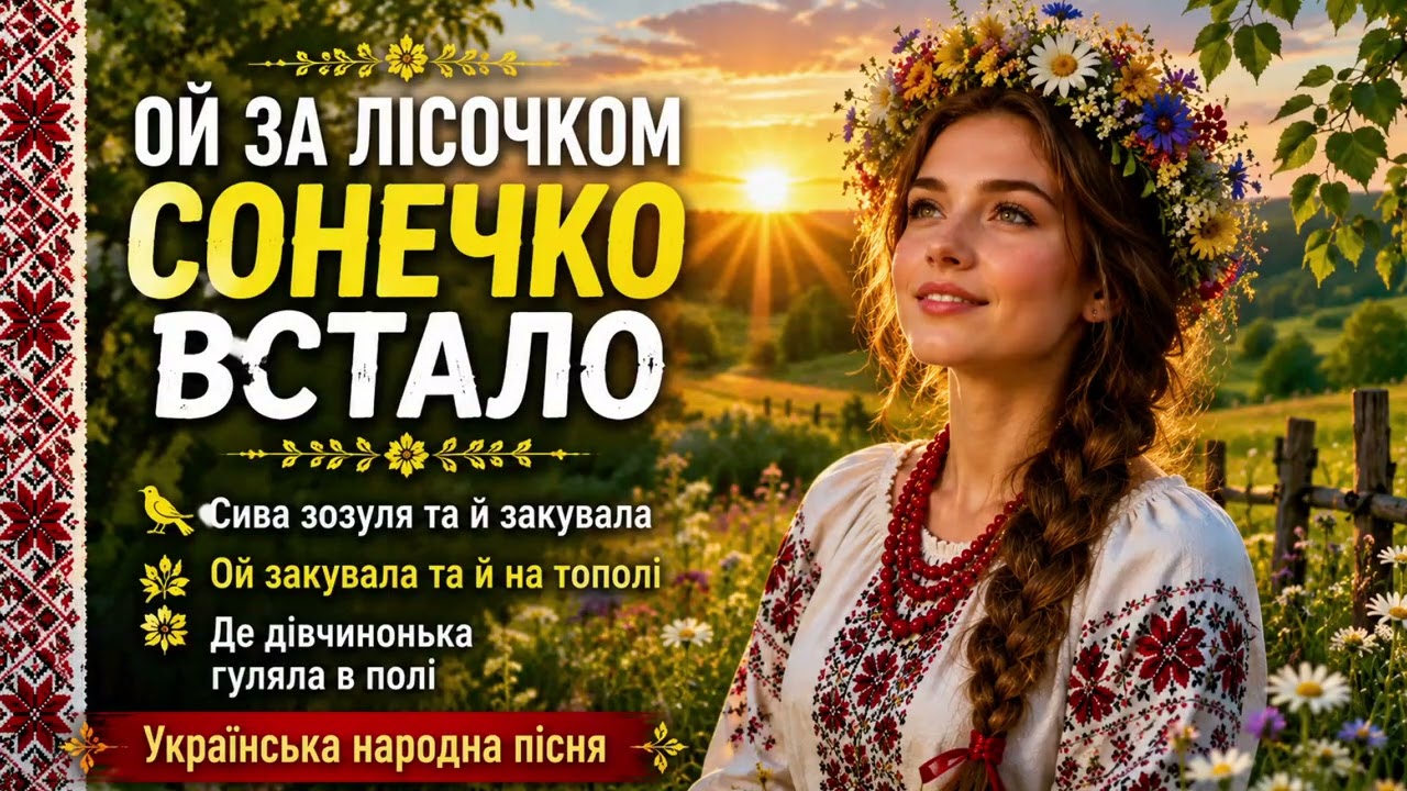 Ой за лісочком сонечко встало — нове аранжування української народної пісні