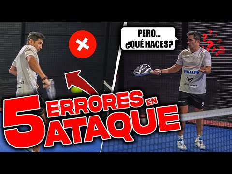 ESTOS son los 5 ERRORES que MUCHOS COMETEN en la VOLEA (El #3 es IMPERDONABLE!) | Mejora tu Padel