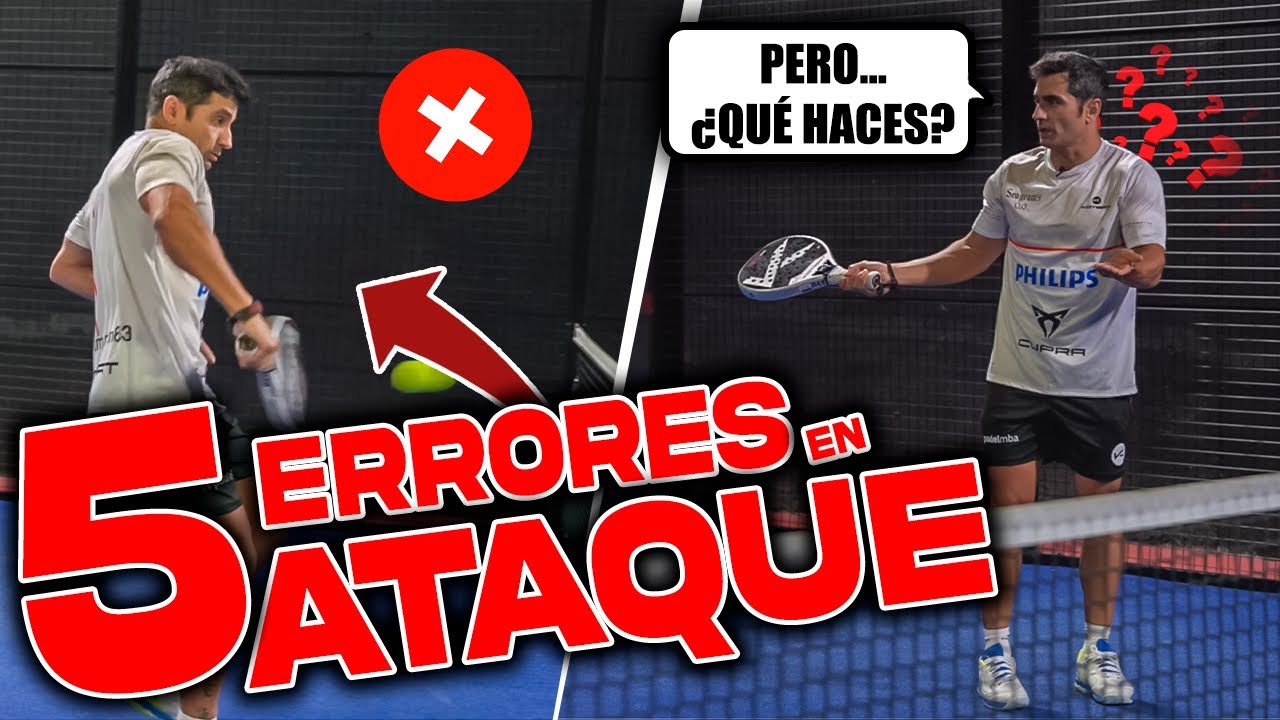 ESTOS son los 5 ERRORES que MUCHOS COMETEN en la VOLEA (El #3 es IMPERDONABLE!) | Mejora tu Padel