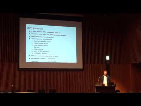 Netdev 1.2 - Advanced programmability and recent updates with tc's cls_bpf - Daniel Borkmann