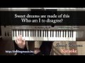Sweet Dreams - Lyrics, karaoke 