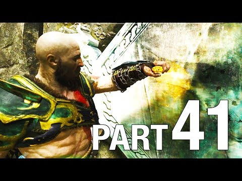 GOD OF WAR 4 Walkthrough Part 41- Light Elf Outpost / Buri's Storeroom / Stone Falls - No Commentary