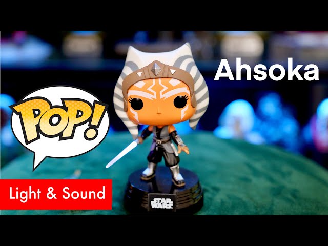 Vídeo relacionado con Funko Pop! SFX: Star Wars: Ahsoka - (Luces y Sonidos) - Figura Coleccionable de Vinilo - Idea para Regalo - Producto Oficial - Juguetes para niños y Adultos - Figura Modelo para coleccionistas