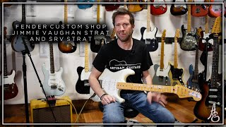 Video thumbnail for Fender Custom Shop Jimmie Vaughan and SRV Strats by Artisan Guitars