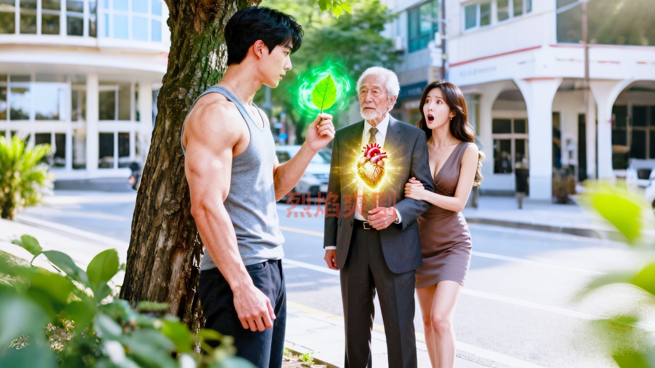 女總裁嘲笑窮小夥路邊做廣播操，誰料他是修煉的隱世醫帝，1片樹葉治好她爺爺，態度大變求著以身相許！#爽劇 #逆襲 #反轉