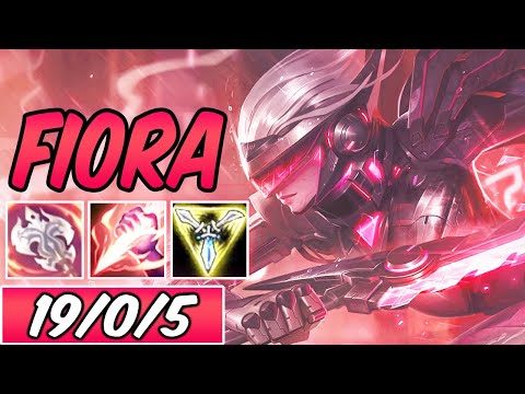 S+ FIORA JUNGLE FULL BURST 40% CDR | PROJECT: RECKONING FIORA | New Build & Runes | SEASON 10