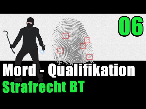 Dispute over murder as a qualification - Criminal Law BT 06