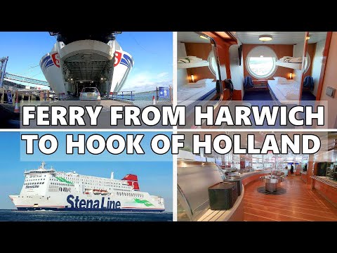 FERRY FROM HARWICH (UK) TO HOOK OF HOLLAND ( NETHERLANDS) - STENA LINE FERRY