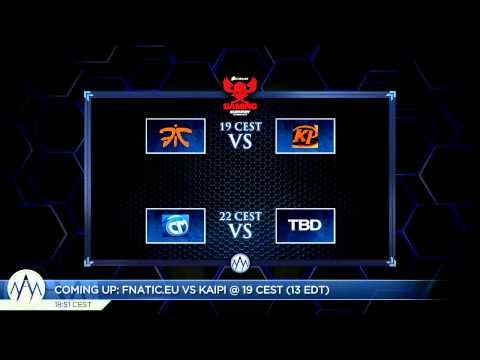LIVE Corsair Summer Tour - Group B Day 2 - Kaipi vs Fnatic.EU (BO3), Loser vs TCM Gaming