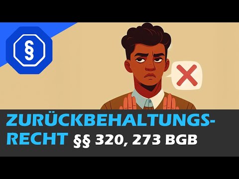 Retention rights under Section 320 and Section 273 - Law of Obligations AT 04