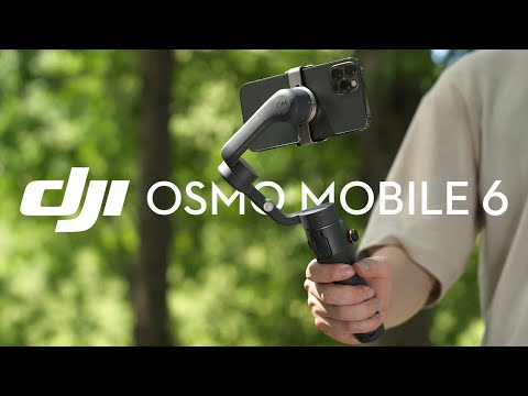 DJI Osmo Mobile 6 Platinum Gray Smartphone Gimbal Stabilizer Extension
