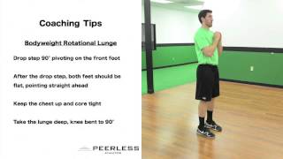 334. Bodyweight Rotational Lunge