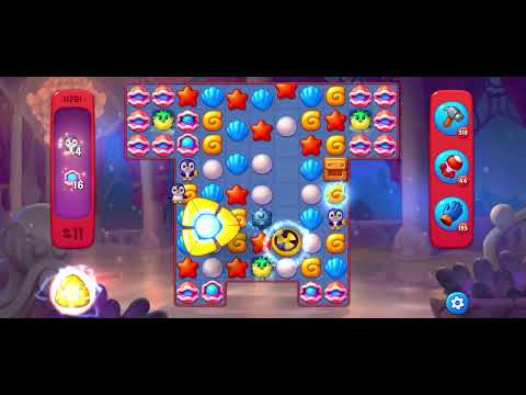 Fishdom Hard level 11201 no boosters フィッシュダム ハード