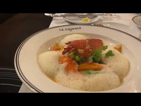 La Coupole Paris Lobster Ravioli and Argentinian Beef #paris2023