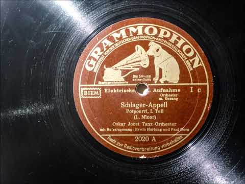 Oskar Joost: Schlager-Appell (Paul Dorn - Erwin Hartung) 1935