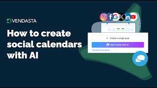 How to Create Social Media Marketing Calendars using AI | Vendasta Tutorial