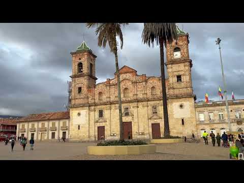 Main Plaza in Zipaquira/锡帕基拉的主广场