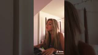 begin again - peach Martine