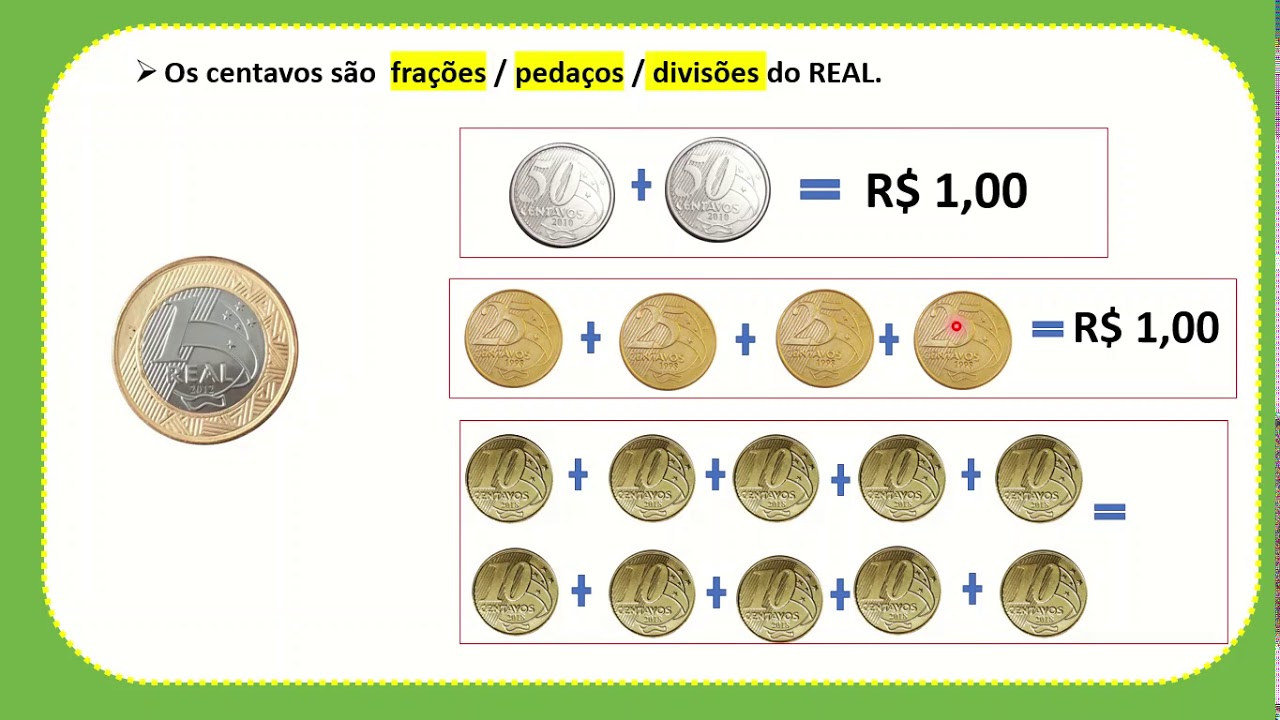 Sistema Monetário - 3ano fundamental.