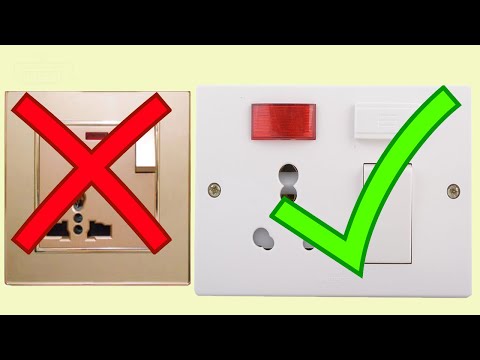 Electrical house wiring 4 gang switch connection