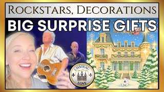 Château Christmas Magic: 2 HUGE Surprises, Decorating & Onstage with@AirSupplyMusicOfficial!🏰 💖