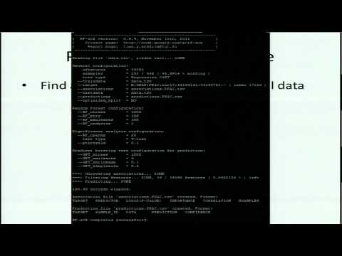 RF-ACE for Uncovering Nonlinear Associations From Heterogeneous Cancer Data - Timo Erkkilä