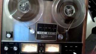 Video thumbnail for My TEAC A-2340 4-Track Reel-To-Reel tape recorder by ToastmachineIdiot