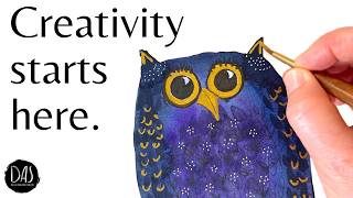 Download lagu Want to paint more creatively? Start with this Blobby Owl! mp3