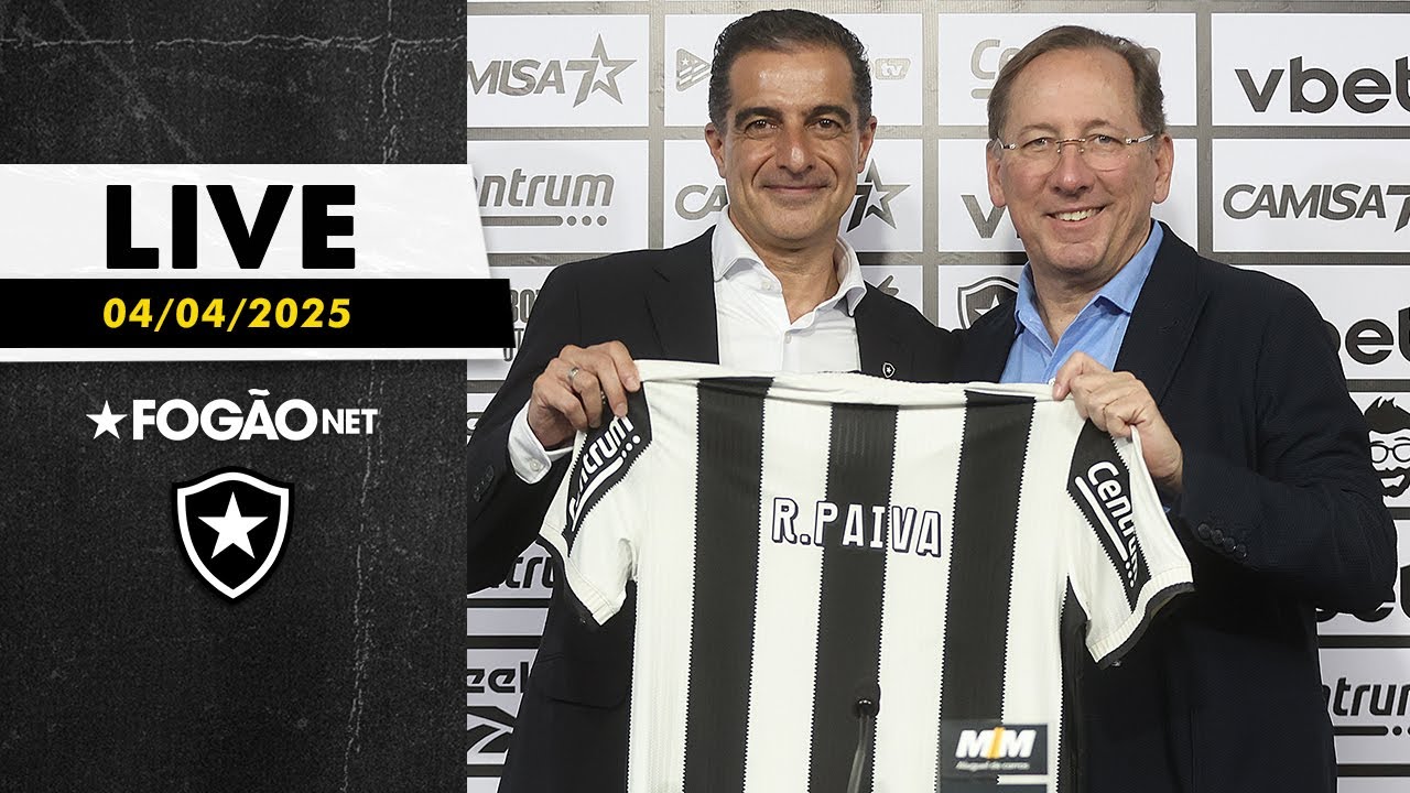 LIVE | Botafogo tem uma semana para se reforçar; Renato Paiva tem sofrido com falta de opções