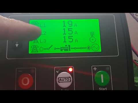 Testando Controlador DSE4520 Deepsea