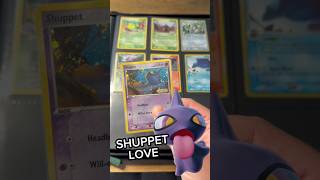 Shuppet Love 👻♥️ Binder Builder Episode 134 📕 #binderbuilder #pokemon