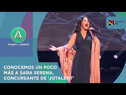 Sara Serena, concursante de 'Jotalent'