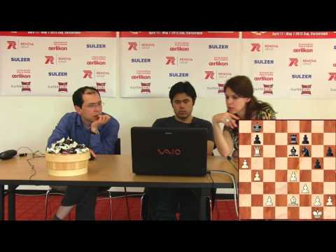 Press Conference Round 6: Kasimdzhanov Rustam (UZB) - Nakamura Hikaru (USA)