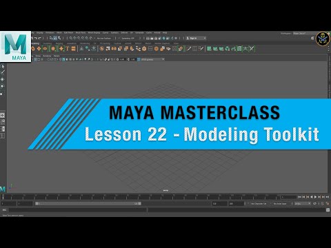 MAYA MASTERCLASS 22 - What is The Modeling Toolkit? Lets Take a Look ( Beginner Tutorial )
