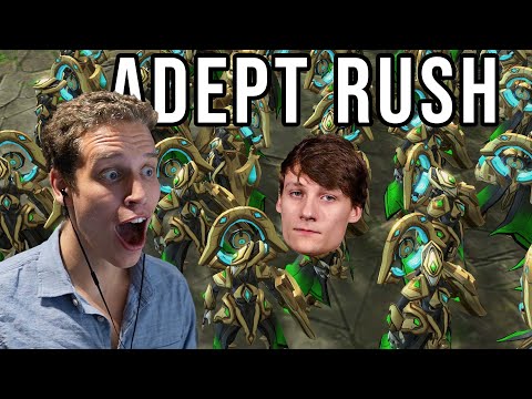 MASS Adept Cheese Makes Zergs Struggle |  Cheesiest man alive